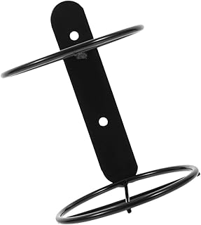 壁掛けワインボトルラック メタル製シングルホルダー 耐荷重ブラック収納ラック 飾り棚 ワイン愛好家向け