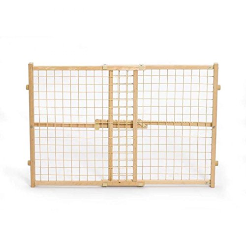 MidWest Wire Mesh Pet Gate, 26 Inches to 41 Inches wide by 24 Inches Tall
