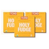 TCHO Holy Fudge 75% Dark Chocolate Bars (3 pack) | Single Origin, Plant Based, Organic & Fair Trade | Non GMO, Non-Dairy, Vegan, Soy Free (2.1oz each)