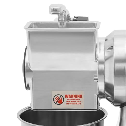 Rallador Eléctrico Comercial de Queso 550W Acero Inoxidable miniatura 6