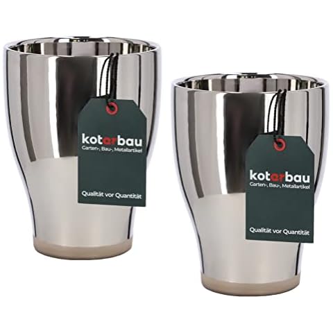 KOTARBAU® 2er Set Keramik-Blumentof Tulpe Cover