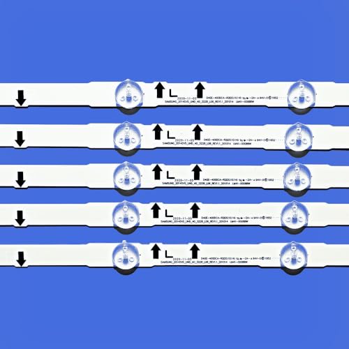 Tira de LED de 3v para solucionar el parpadeo en televisores UE40H5000 y paneles BN96-30449A 3