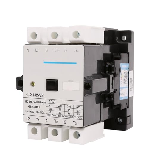 Contacteur triphasé CJX1-85/22 220V évite les surchauffes moteur