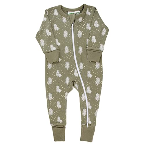 Image of PARADE Organic Signature Print '2-Way' Zip Romper - Winter