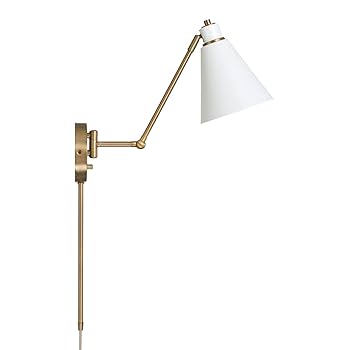 Capital Lighting 650111AW Bradley Modern Metal Cone