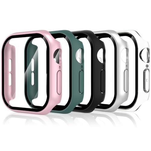 Bigqin 5-Pack Case Compatible with Apple Watch Series 12 42mm