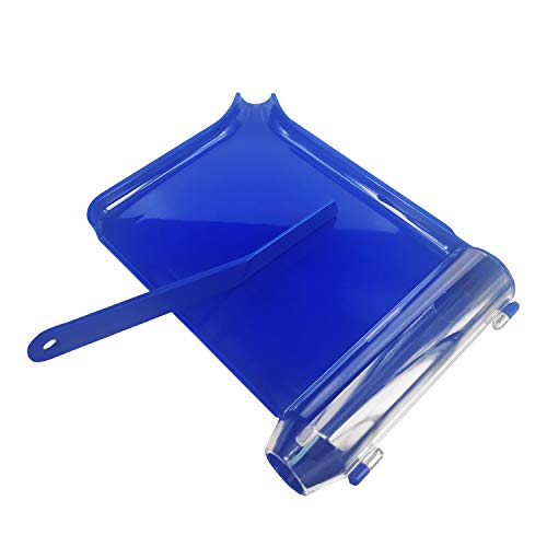 Medarchitect Left Hand Pill Counter Tray with Spatula (Blue)