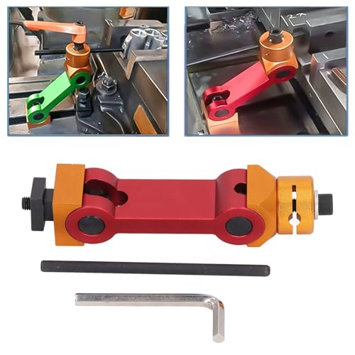 Werkstückanschlag, CNC Arbeitsanschlag Locator Verstellbarer Schraubstock-Anschlagbegrenzer Präzisionsfräsen Schraubstock-Teilanschlag für T-Nut