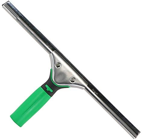 Unger ES35H Window Wiper, Stainless Steel Plastic, Green/Silver