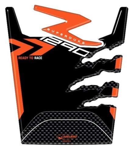 Adesivo 3D Protettivo Per Tappo Serbatoio KTM 1290 Super Duke GT 2016-2023 - Decorazione E Protezione Moto