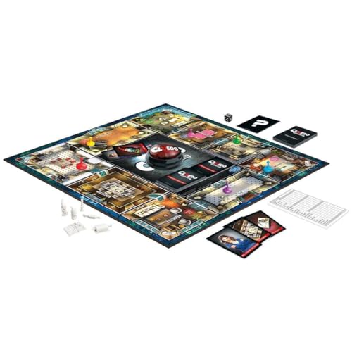 Cluedo Menteur Edition Jeu de société ; Jeu de mystère pour Enfants à partir de 8 Ans ; démasquer Les détectives malhonnêtes avec Le Bouton menteur