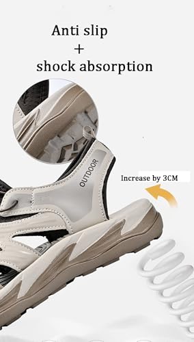 Men's Summer Sandals Sports Travel Lightweight Breathable Sandals Beach Shoes3