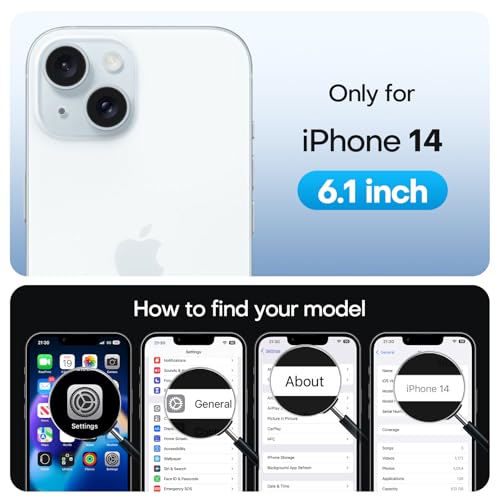Image of TAURI 3 Pack for iPhone 14 Screen Protector 6.1 inch with Auto-Installation Tool, Tempered Glass, Scratch-Resistant, [Military Grade Protection] Film