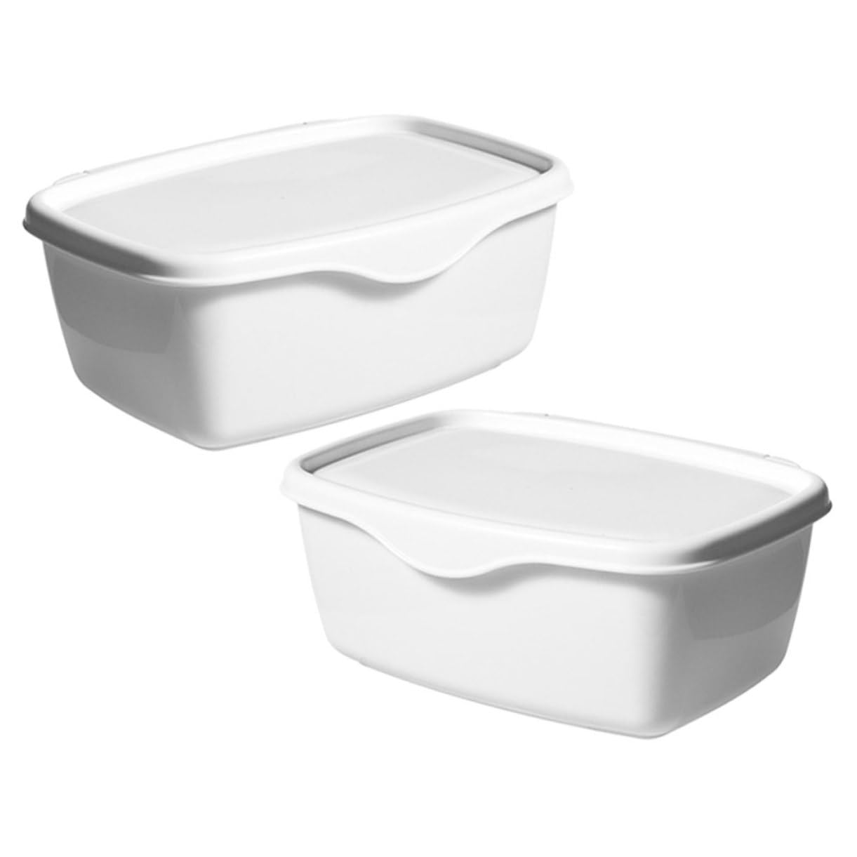Cabilock 6pezzi Scatola Salviwet Con Coperchio Di Contenitore Per Fazzoletti Umidificati Organizzatore Compatto e Leggero Per Casa e Ufficio Protezione Da Polvere e Sporcizia Retro