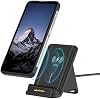 Ulefone Armor 27 Pro 5G Teléfono Rugerizado y Cargador Inalámbrico, Cámara Triple Real 64MP+50MP+50MP, 24GB+256GB MTK Dimensity 6300, 10600mAh(33W), Carga Inalámbrica 30W, Pantalla 6.78" FHD+ 120Hz Corning Gorilla 4