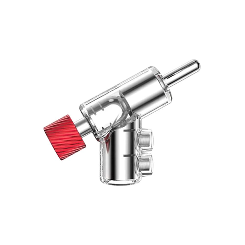 Connecteur Banane à 45 Degrés Plaqué Rhodium Véritable M21R, Double Vis de Verrouillage pour Haut-Parleur, Fiche Banane Plaquée Rhodium