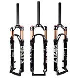 BOLANY MTB Fork Mountain Bike Suspension Fork，26/27.5/29 inch Air Mountain Bike Suspension Fork Sus