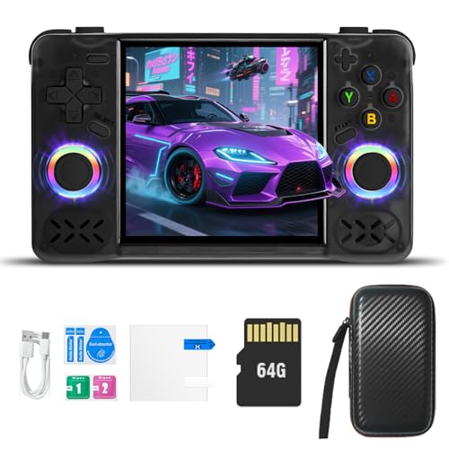 Colourbing XF40H Retro Handheld Game Console - Linux Open Source, 4 Inch IPS Full Lamination Display, 18000+ Retro Games, 4000mAh Battery, WiFi Multiplayer, for Couple , Teens , Child