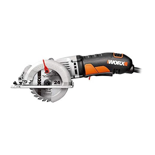 WORX WORXSAW 4-1/2" Compact Circular Saw – WX429L