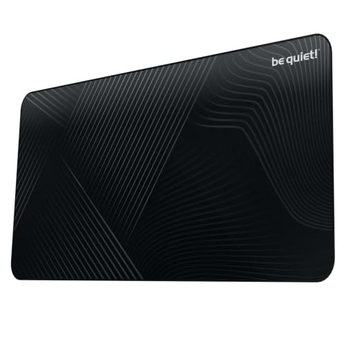 Image of be quiet! Mousepad XL, Black, Extra Large Gaming Desk Mat