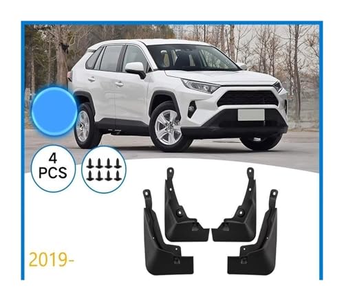 Bavettes garde boue Toyota RAV4 protégeant le châssis lors des sorties - 4