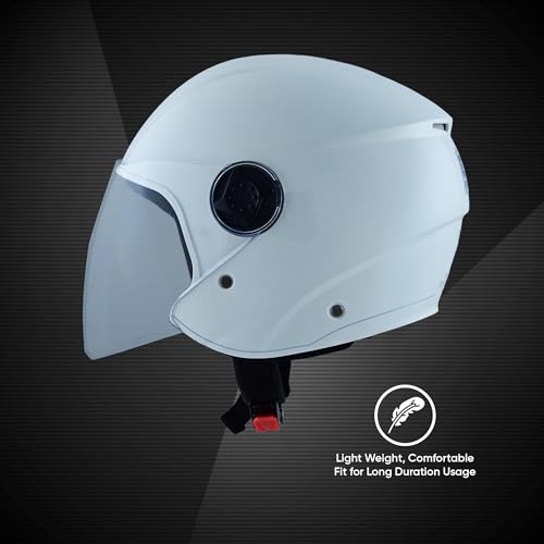 Image of TVS iQube Open Face Helmet for Men & Women | ISI Certified