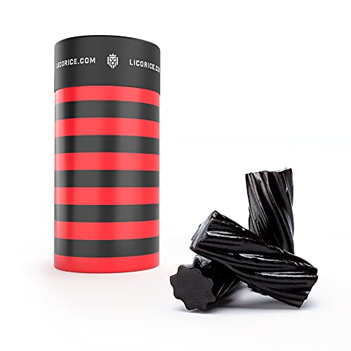 Licorice.com Australian Black Licorice Chews, Gourmet Licorice Candy (1 Pound)