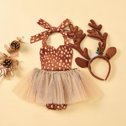 Disfraz de reno navideño para bebés 18-24 meses miniatura 5