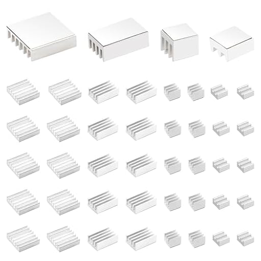 VooGenzek 40 Piezas Raspberry Pi Disipadores de Calor de Aluminio, Aleta de Enfriamiento con Cinta Adhesiva Conductora Térmica, para Raspberry Pi 4 Model B, Plateado | Ya disponible en tu tienda friki favorita! En mundofriki.es! VooGenzek 40 Piezas Raspberry Pi Disipadores de Calor de Aluminio, Aleta de Enfriamiento con Cinta Adhesiva Conductora Térmica, para Raspberry Pi 4 Model B, Plateado | Ya disponible en tu tienda friki favorita! En mundofriki.es!