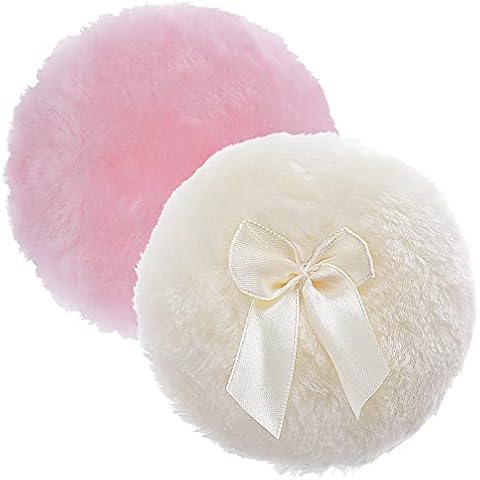 Sibba Large Fluffy Powder Puff Set Cover