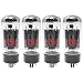 Ruby 6L6GCMSTR Matched Amp Tubes Quartet