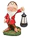 Woods International Disney Garden LED Statue, 12-Inch, Grumpy