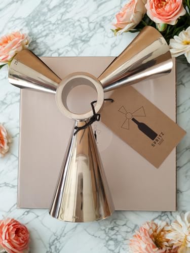Doseur à cocktail spritz maker en acier inoxydable triple mesure - 3