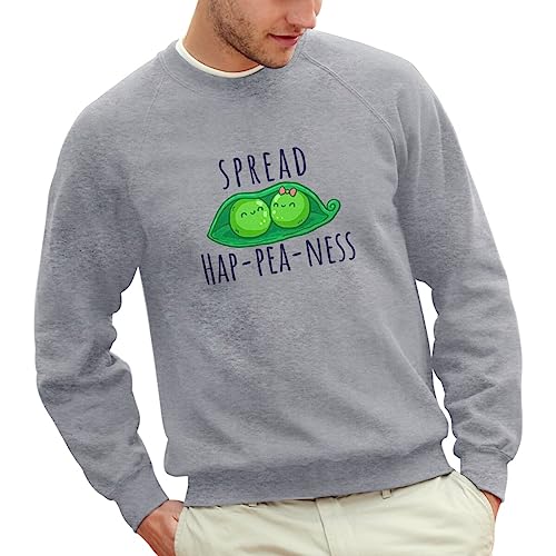 Sweat Homme Spread Hap-Pea-Ness au style décontracté - 2