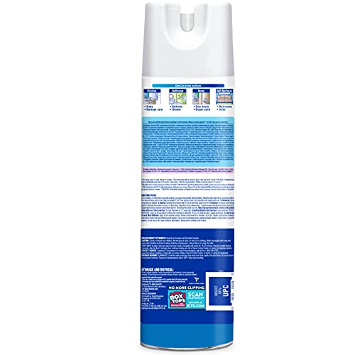 Lysol Disinfectant Spray, Sanitizing And Antibacterial Spray, For Disinfecting And Deodorizing, Spring Waterfall, 19 Fl Oz #TOP1