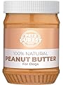 Pets Purest Dog Peanut Butter - 100% Natural Peanut Butter For Dogs & Puppy - Healthy Source of Pure Protein Treat Paste Free From Palm Oil, Wheat & Gluten. No Added Sugar, Salt or Xylitol