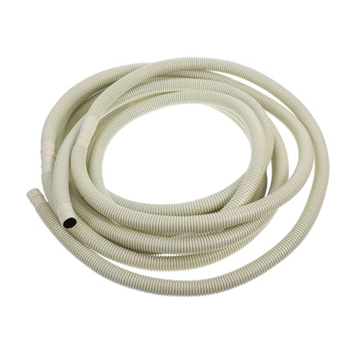 STOBAZA Tubo de Drenaje para Aire Acondicionado PVC Resistente al Sol Doble para Exterior Goteo y Fácil Instalación