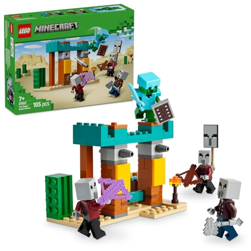 LEGO Minecraft Serseri Köylü Çöl Devriyesi 21267 ürün görseli