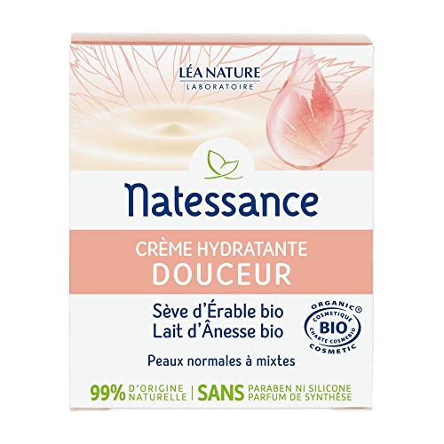 NATESSANCE Crema hidratante Douceur para eliminar la tirantez y sequedad facial