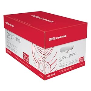 Office Depot Copy Print Paper, 8 1/...