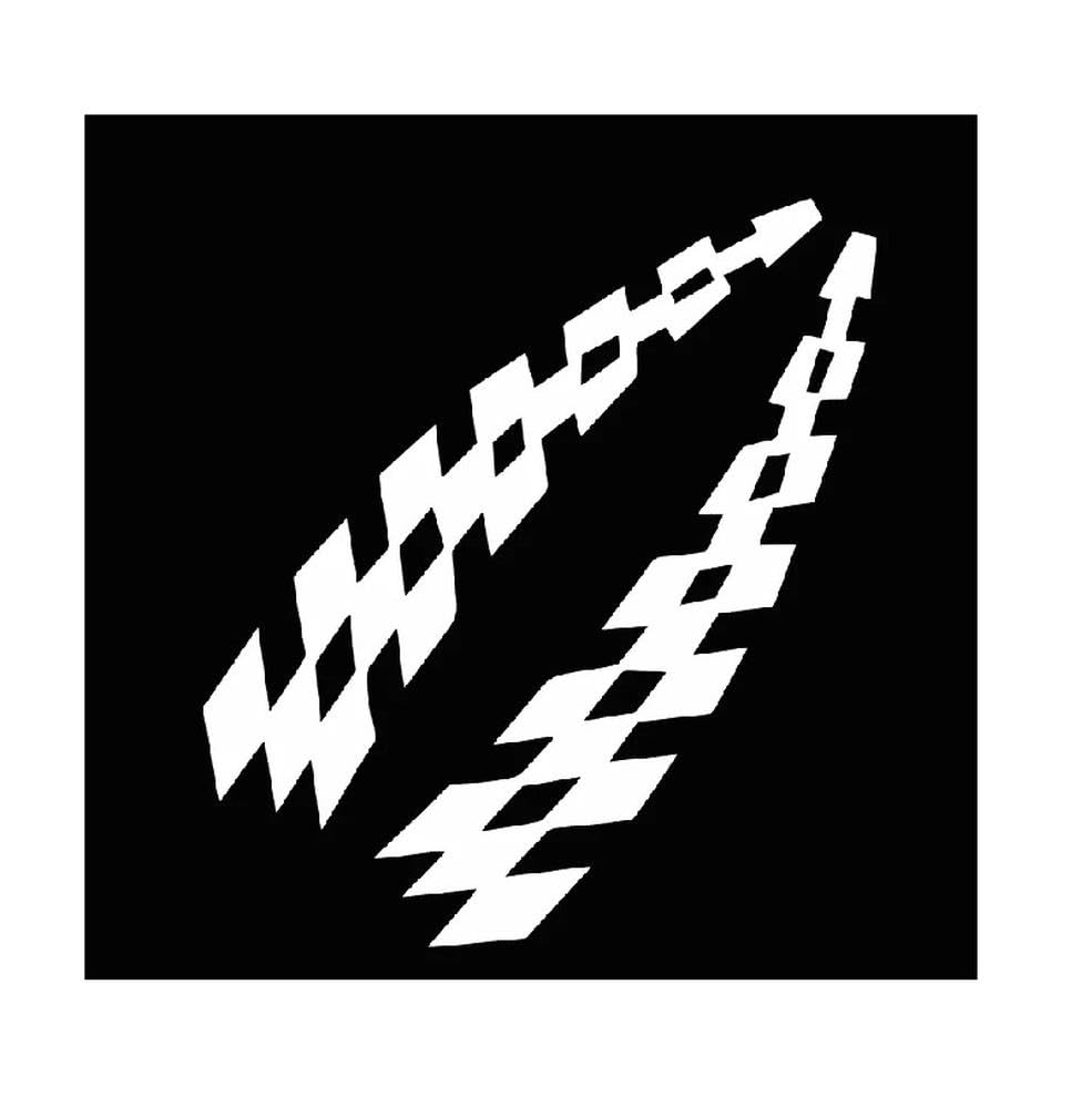 Car Racing Wheel Flags Reflector Stickers Car Decals Plaid Safety Vinyl(White)
