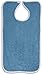 Marquis Mills 3 Adult Bibs Washable Reusable Terrycloth Clothing Protectors - Blue