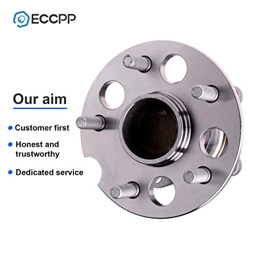 Wheel Hub Bearing Assembly, Eccpp New Premium Bearing And Hub Assembly Front 5 Lugs For Toyota Rav4 1996-2005 Compatible With 512213 #TOP5