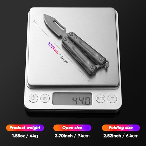 Image of XXV Pocket Knife, Stainless Steel Folding Knife for Outdoor,Small Portable Camping Knives Gifts for Man