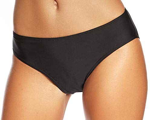 Octopus Damen MIXKINI Tankini. Das Oversize Figurwunder von der Insel Rügen zum selber Mixen f5701 Farbe: Bikini Slip Schwarz S4(sw), Gr. 38