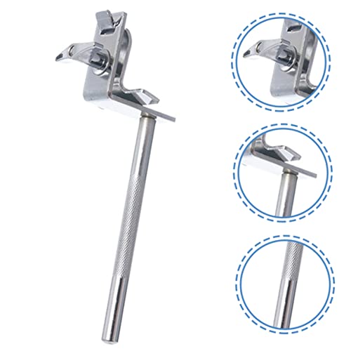 Abrazadera para cencerro ibasenice para kits de batería, soporte premium para instrumentos musicales, montaje para bombo y percusión, fácil instalación y uso versátil miniatura 5