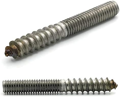 Hurricane Shutter Hardware Kit with Stainless Steel Hanger Bolts, Nuts, Washers & Bit - 31 Piece