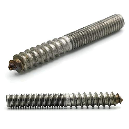 Hurricane Shutter Hardware Kit with Stainless Steel Hanger Bolts, Nuts, Washers & Bit - 31 Piece