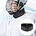 BELOWSYALER High Cut Resistant Neck Cover for Ice Hockey and Skating with Adjustable Straps Comfortable Design Protective for Youth