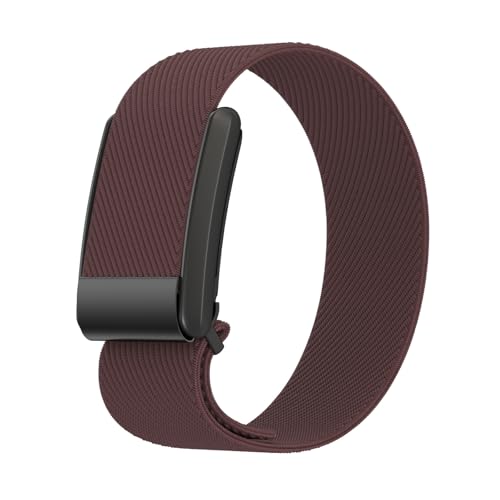 Image of carl vinson Suitable for Whoop 4.0, Nylon Braided Strap Adjustable Bracelet Band for Men and Women